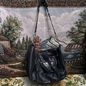 COACH black shoulder bag